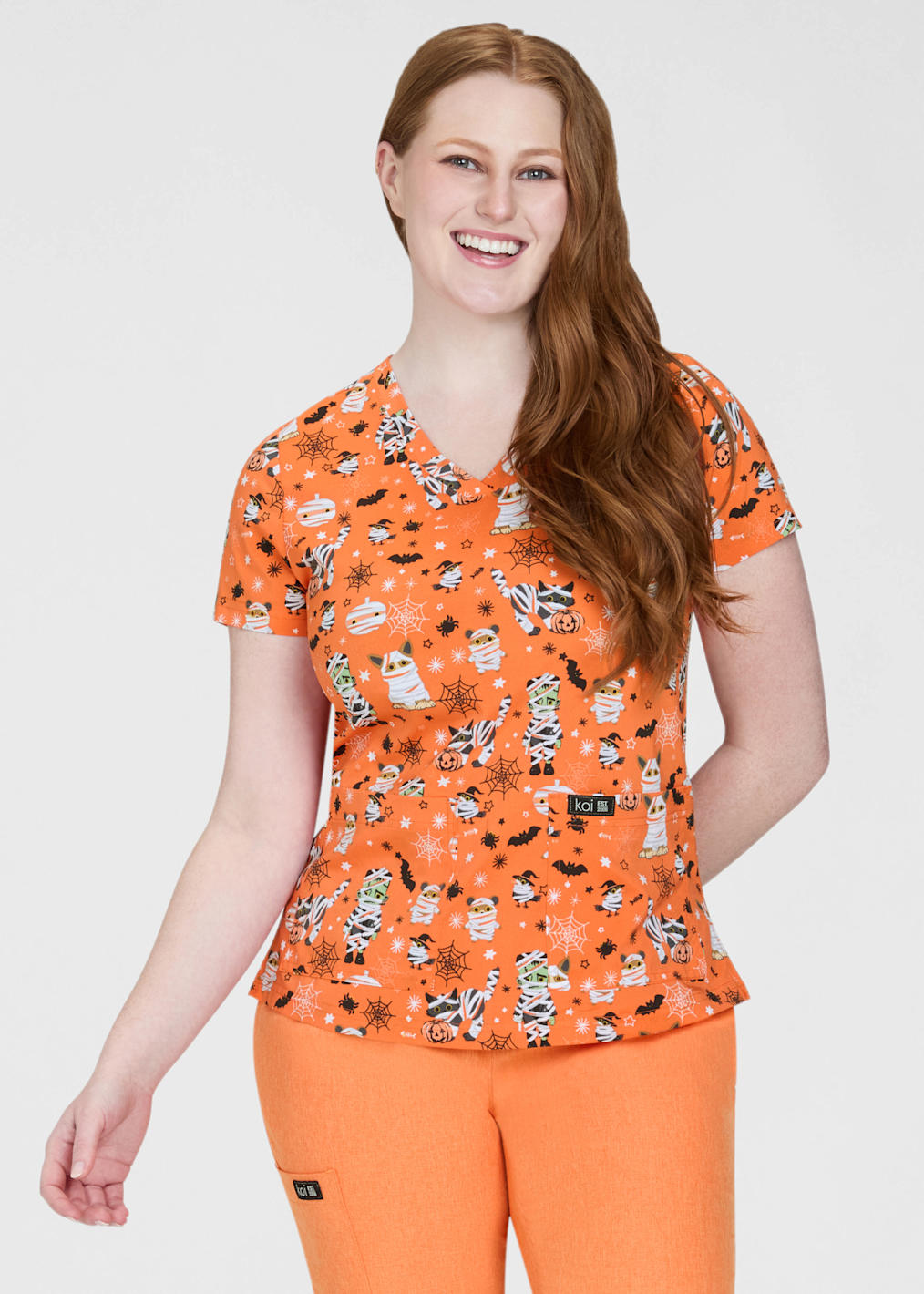 Artist Series Solar Surprise V-Neck Print Top