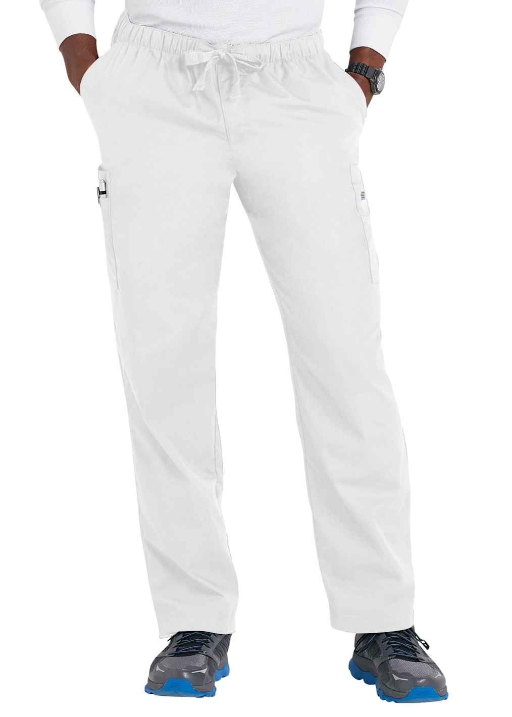 Tapered Leg Drawstring Cargo Pants