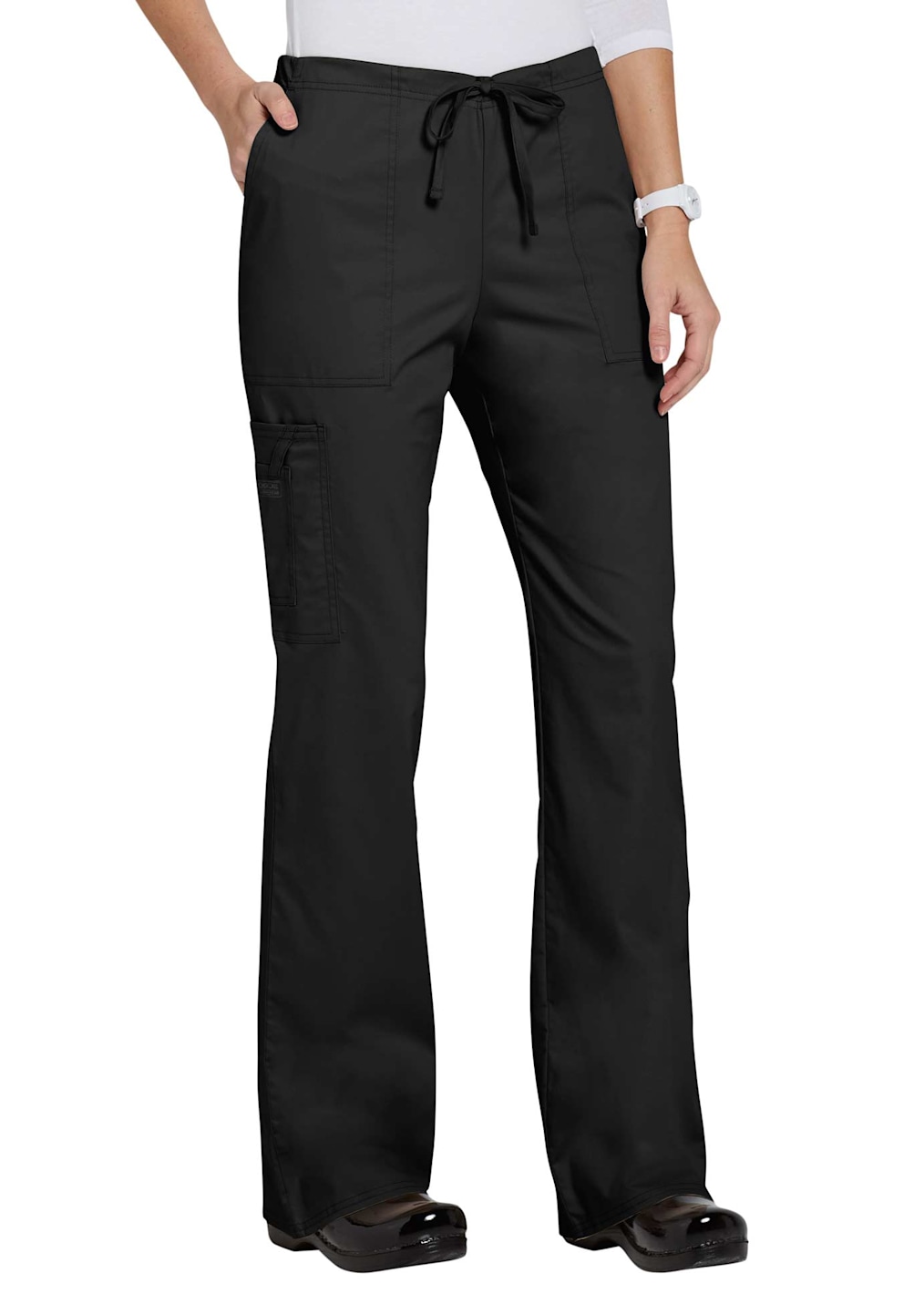 Mid Rise Drawstring Cargo Pants