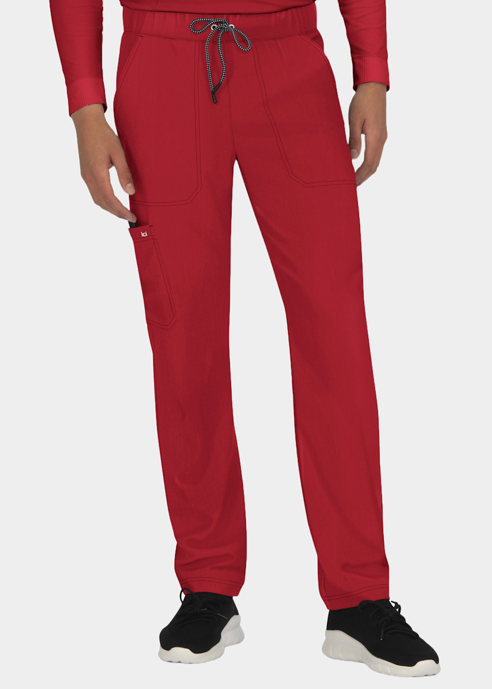 On Call 1-Pocket Men's V-Neck Tuck-In Scrub Top