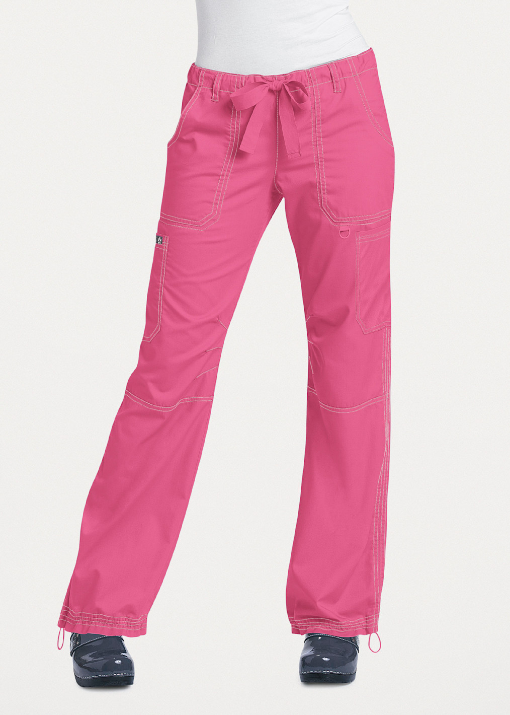 Low Rise Drawstring Cargo Pants