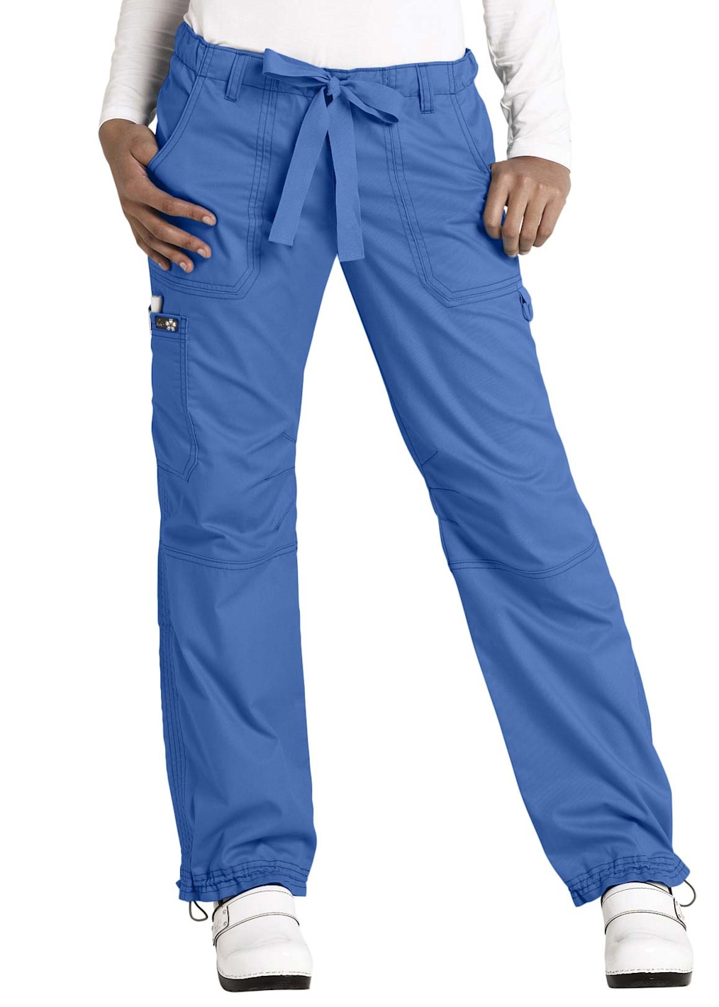 Sydney 6-Pocket Double Cargo Drawstring Waist Pant