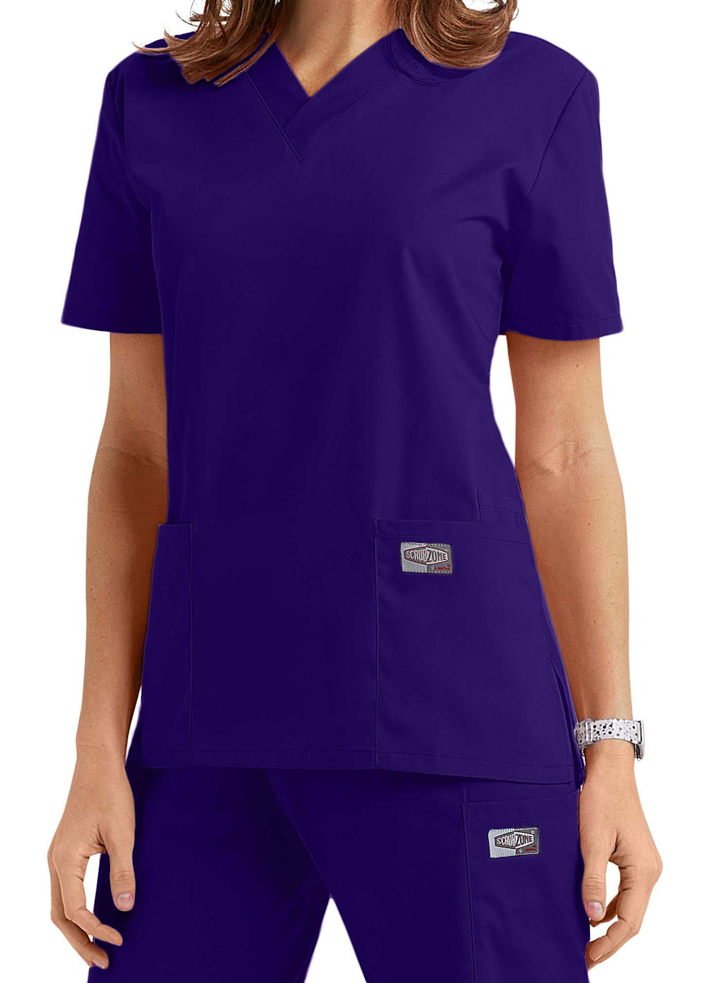 3 Pocket V-Neck Top