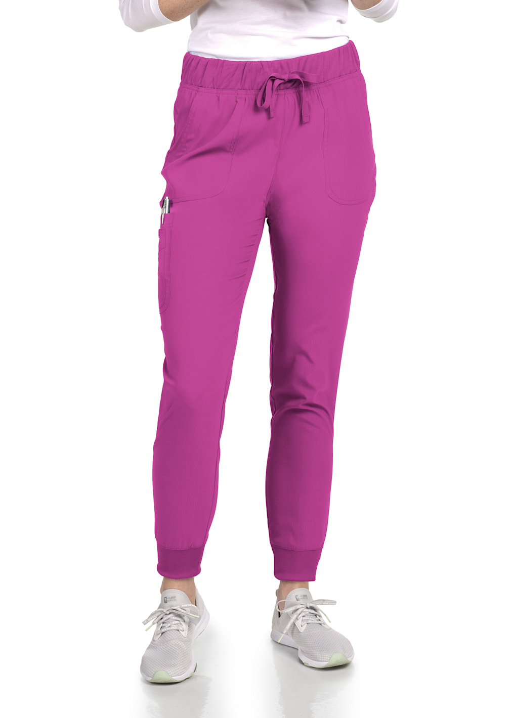 4-Pocket Zip-Collar Top