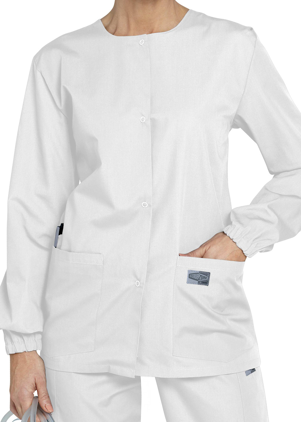 Snap Front Warm Up Jacket