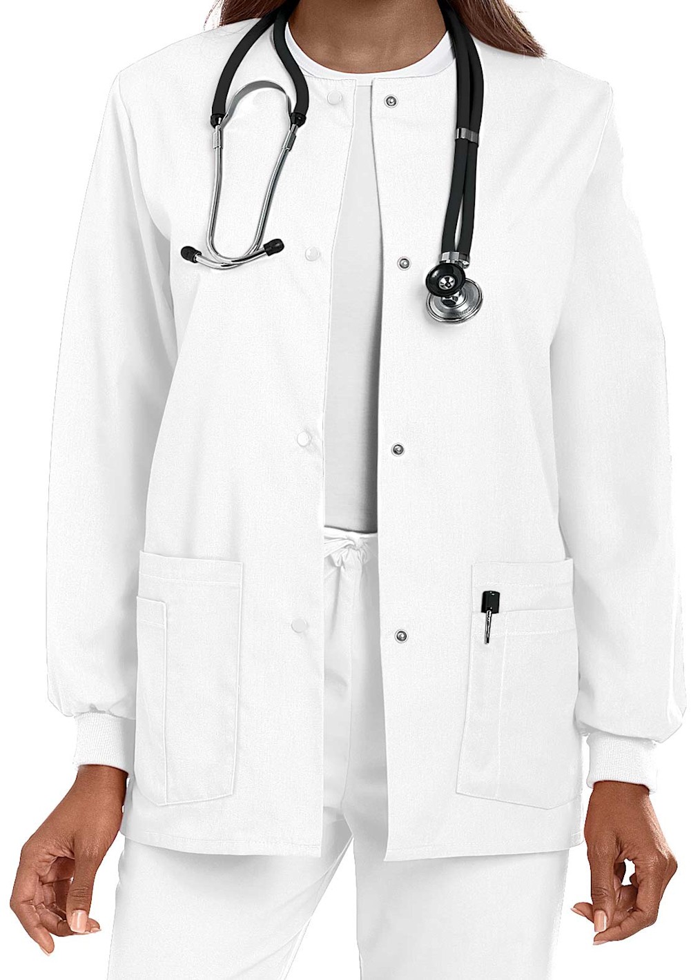 Antimicrobial Round Neck 5 Pocket Jacket