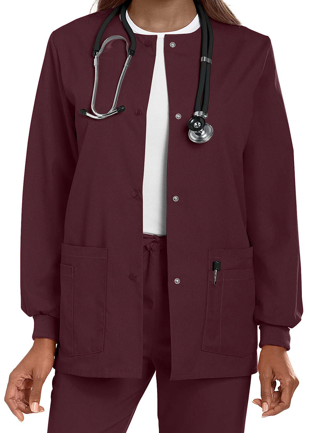 3-Pocket Zip-Front Jacket