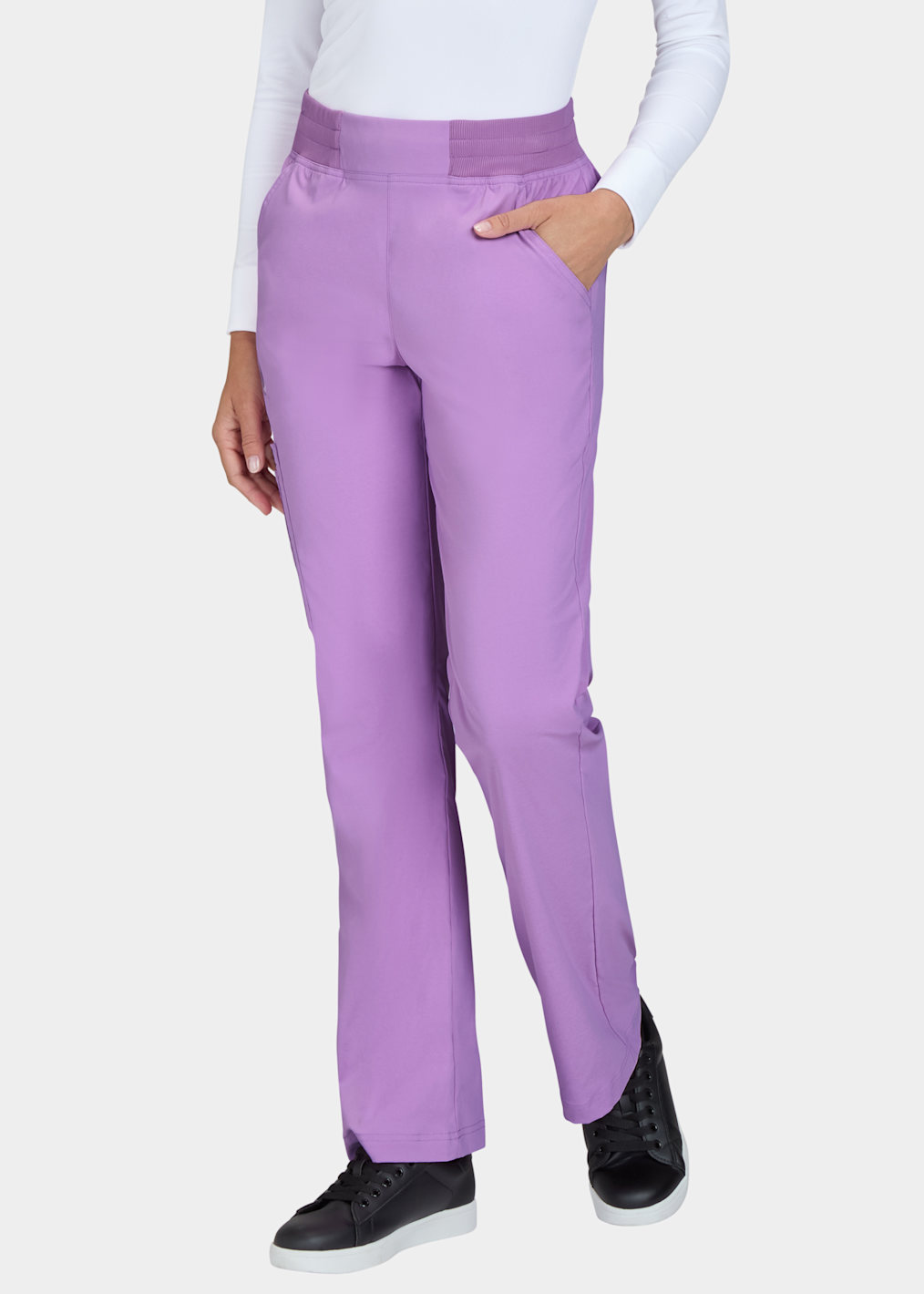 Artist Series Leslie Flora Kitty V-Neck Print Top