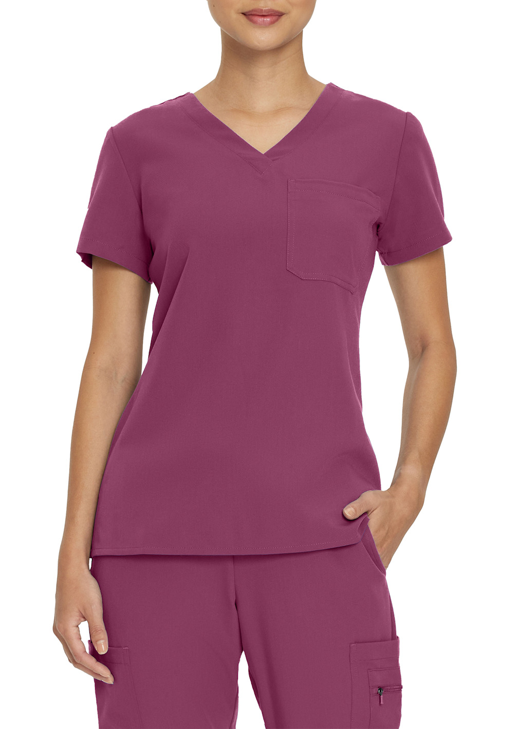 2 Pocket V-Neck Top