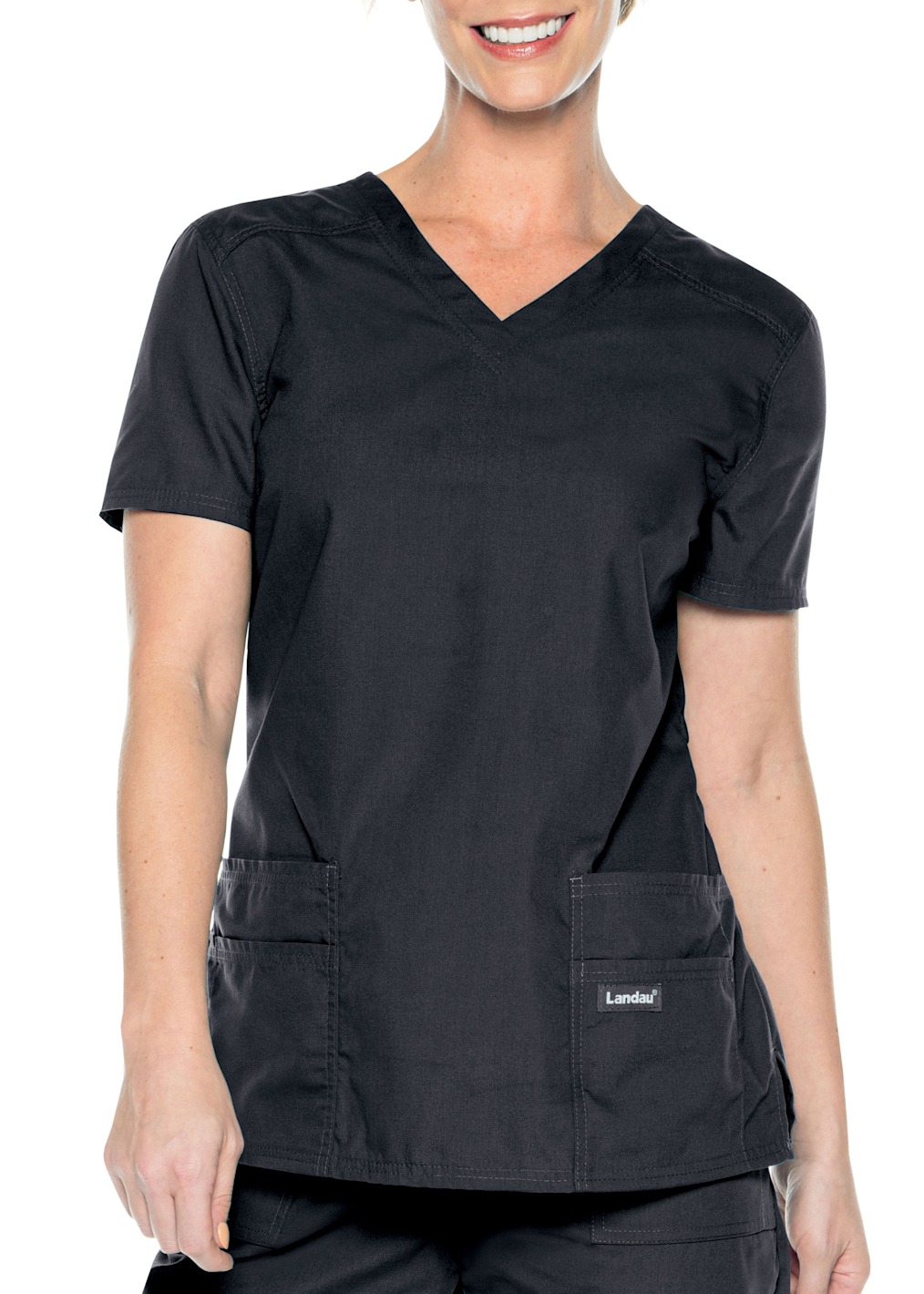 Elastic Waist Cargo Pocket Pants