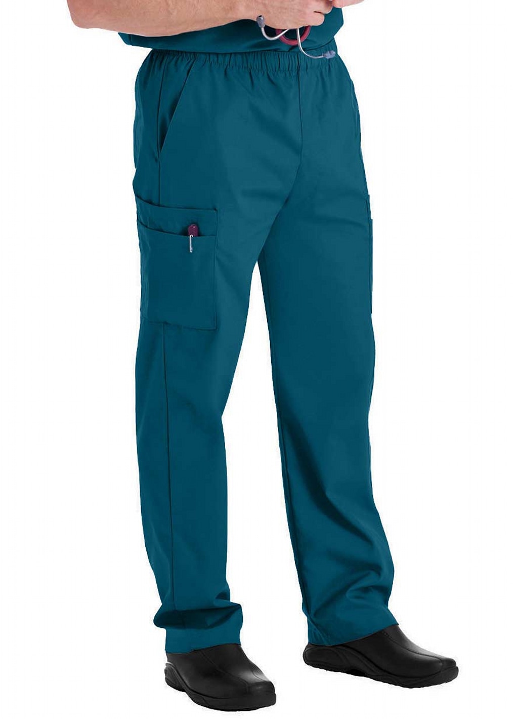 2-Pocket V-Neck Men's Top