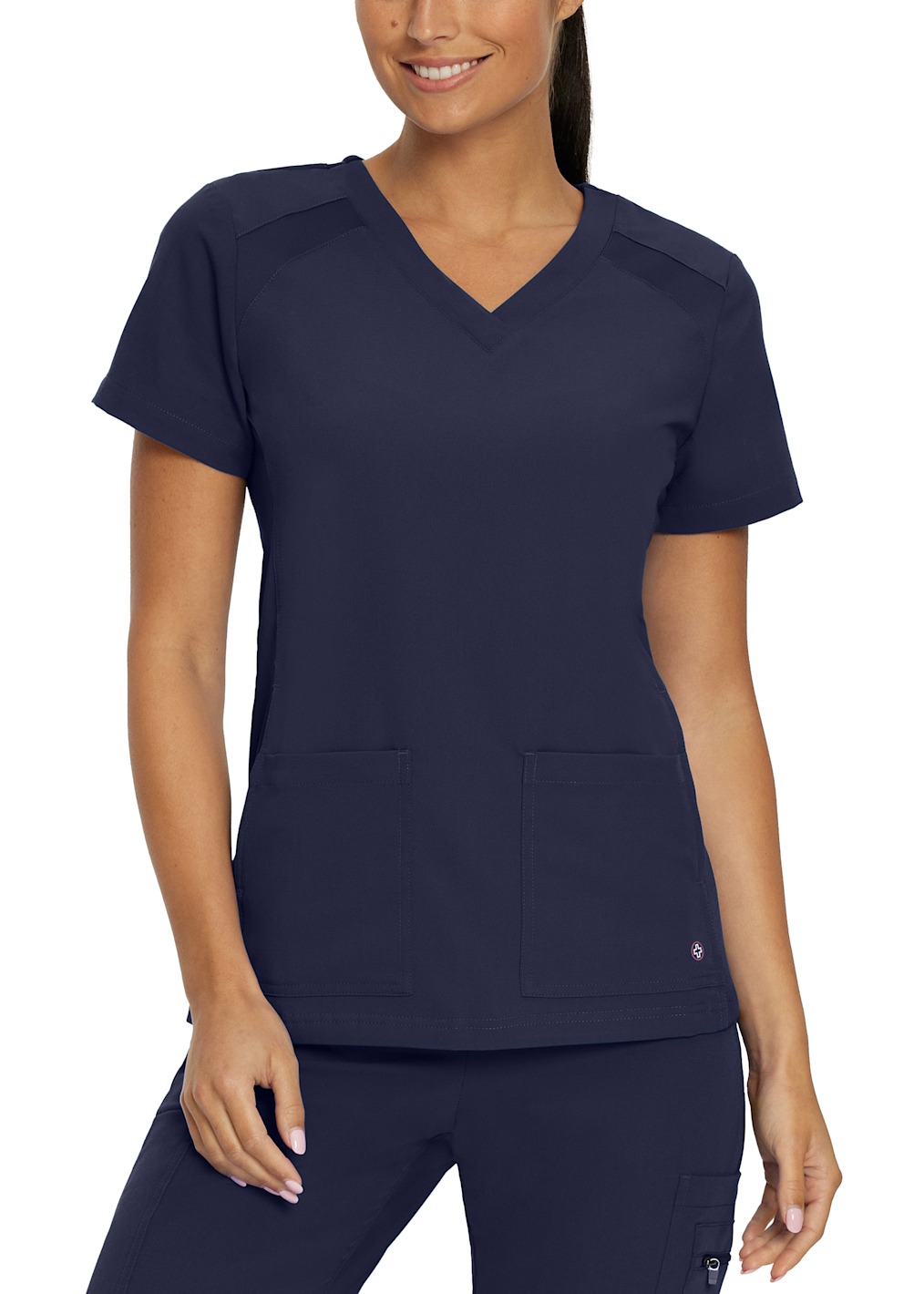 One Pocket V-Neck Scrub Top