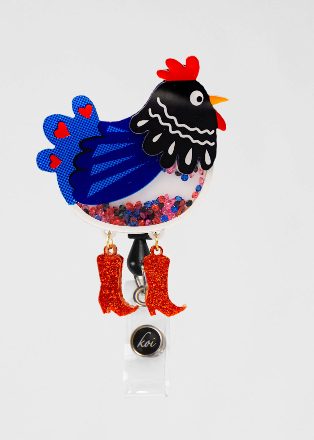 Poopary Badge Reel