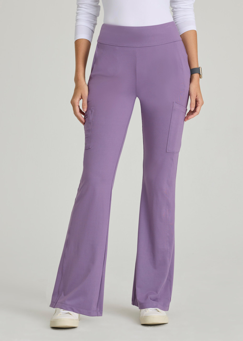 5-Pocket Flared Leg Scrub Pant
