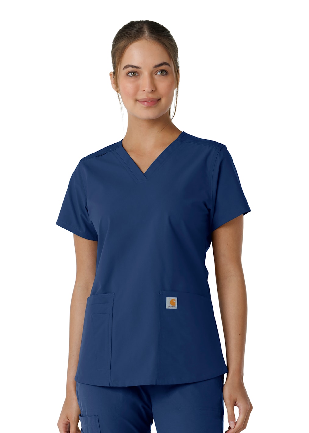 Women's Modern Fit 4-Pocket V-Neck Top