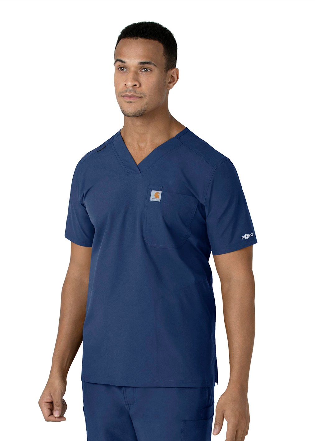 Men's 3-Pocket V-Neck Scrub Top