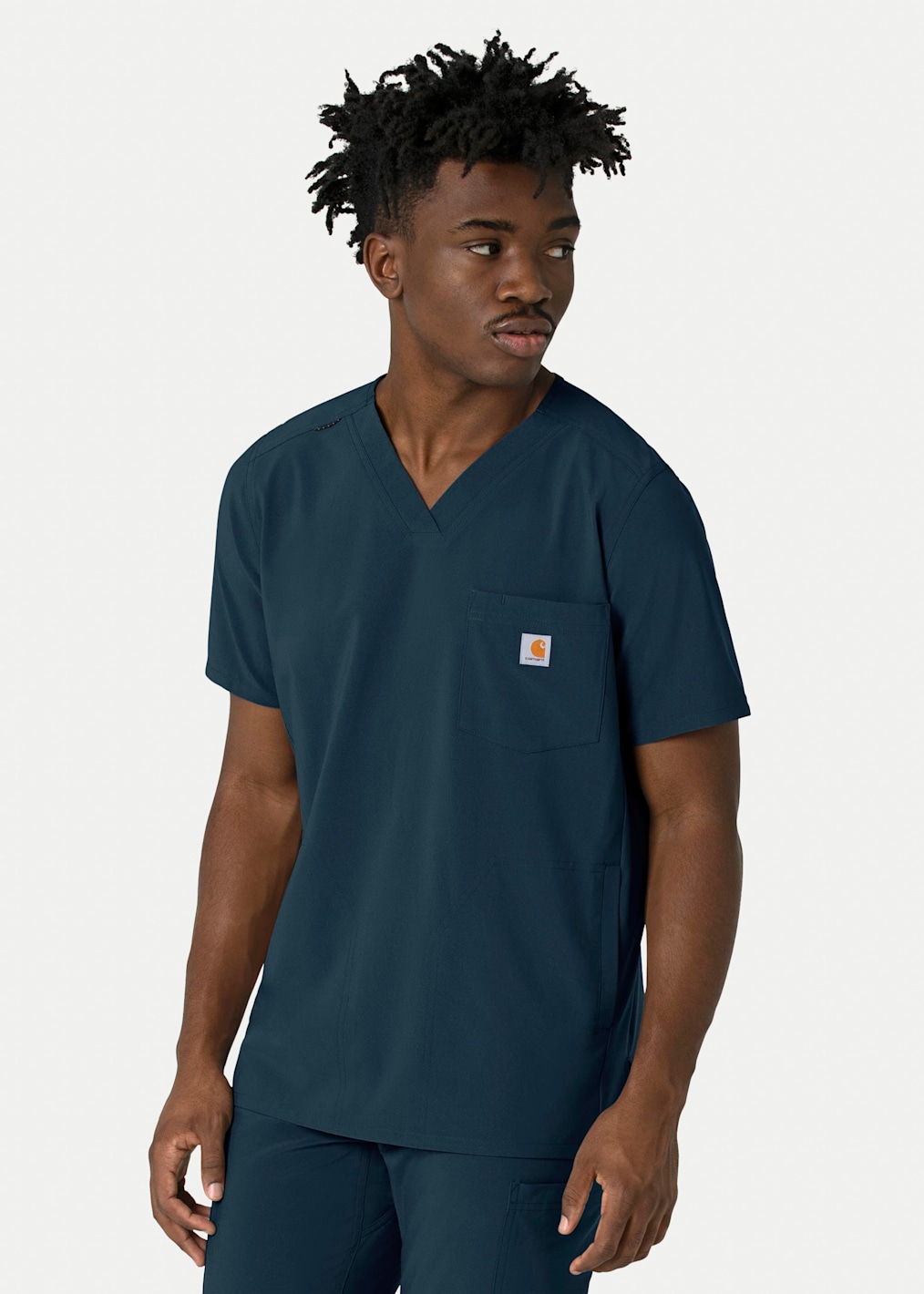 3-Pocket V-Neck Top