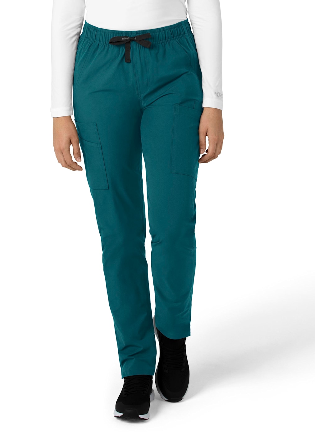 8-Pocket Rib knit Waistband Cargo Jogger