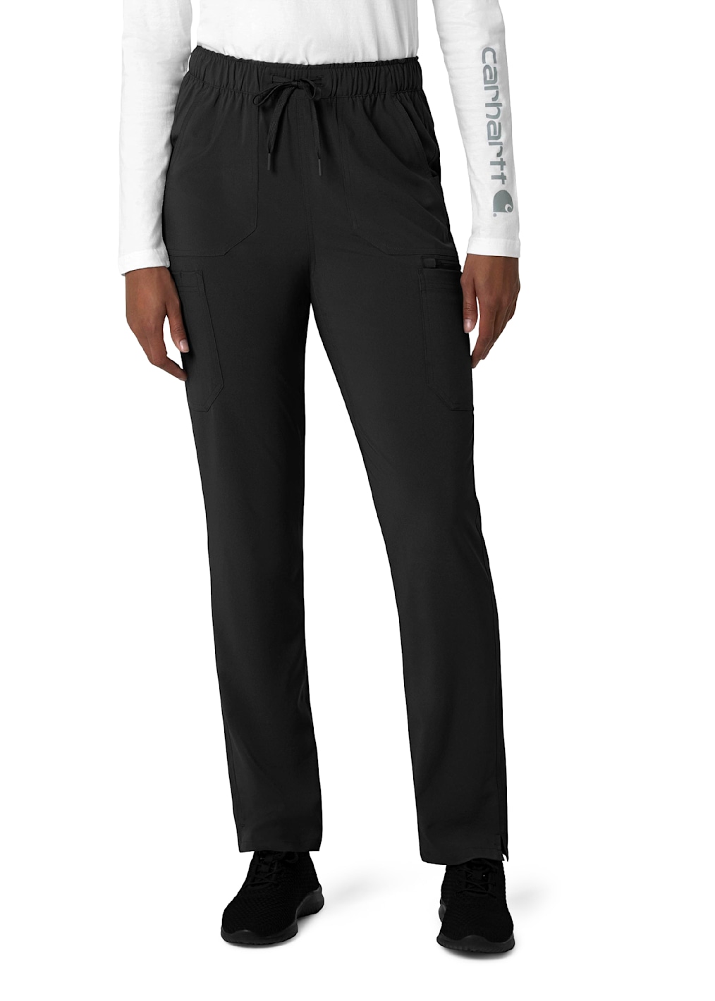 9-Pocket Elastic Waistband Cargo Pant