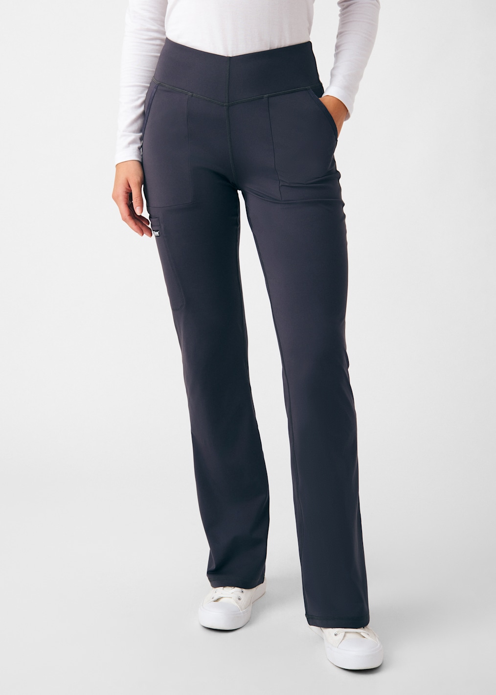 Emerson 5-Pocket High-Rise Wide Leg Cargo Pant