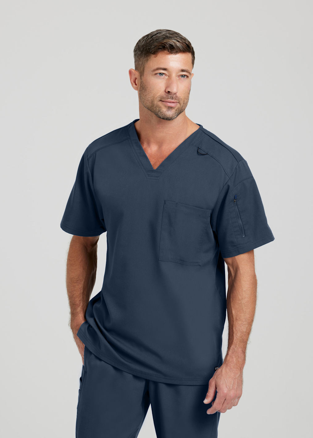 Men's 3 Pocket V-Neck Top
