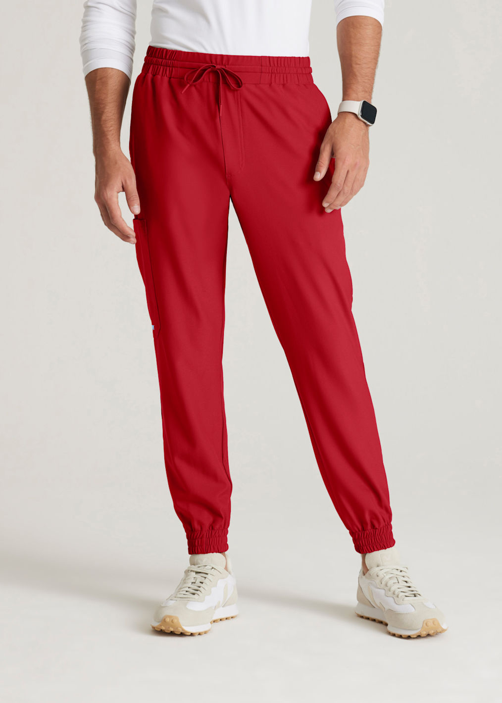 On Call 1-Pocket Men's V-Neck Tuck-In Scrub Top