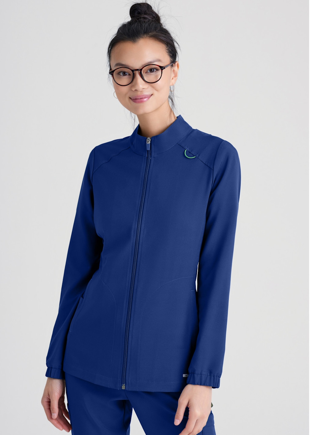 3-Pocket Zip Front Warm-up Jacket