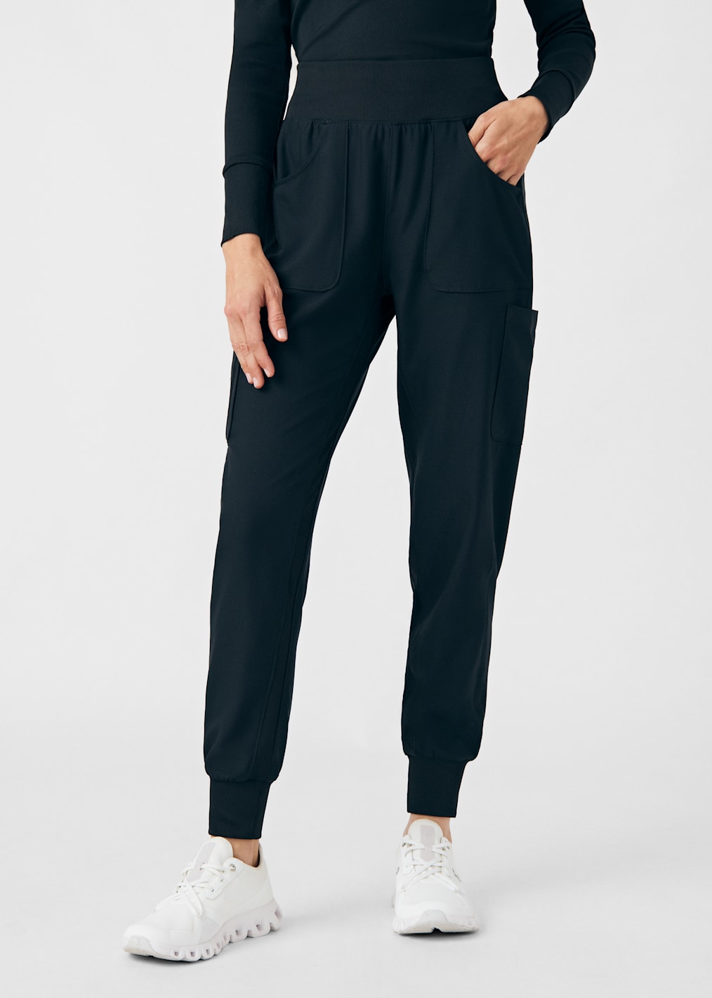 Double Cargo High Waist Pants