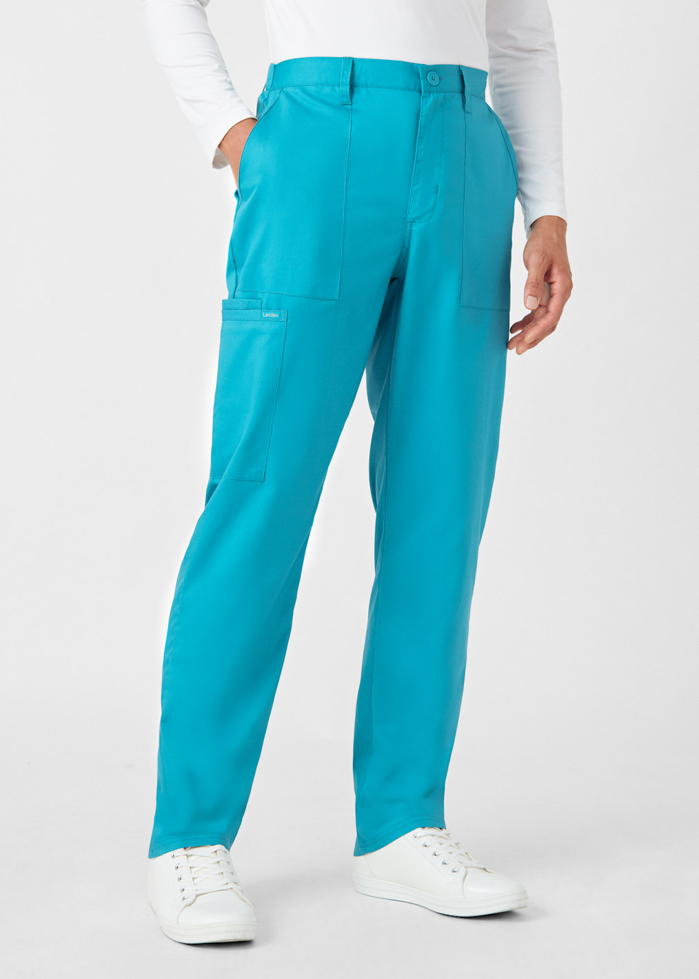2-Pocket V-Neck Men's Top