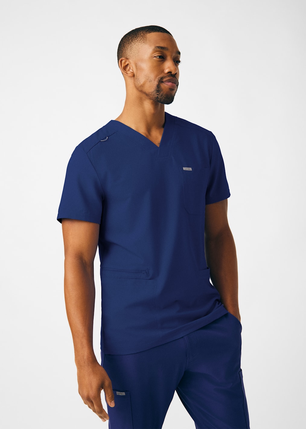 2-Pocket V-Neck Scrub Top