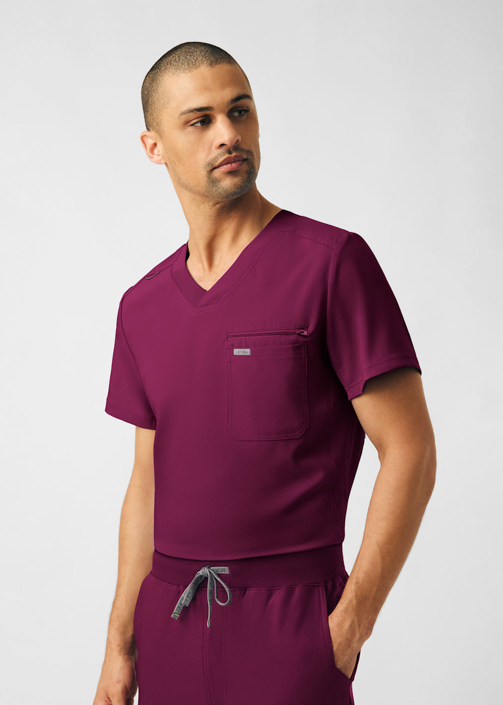 7-Pockets Elastic Waistband Cargo Jogger