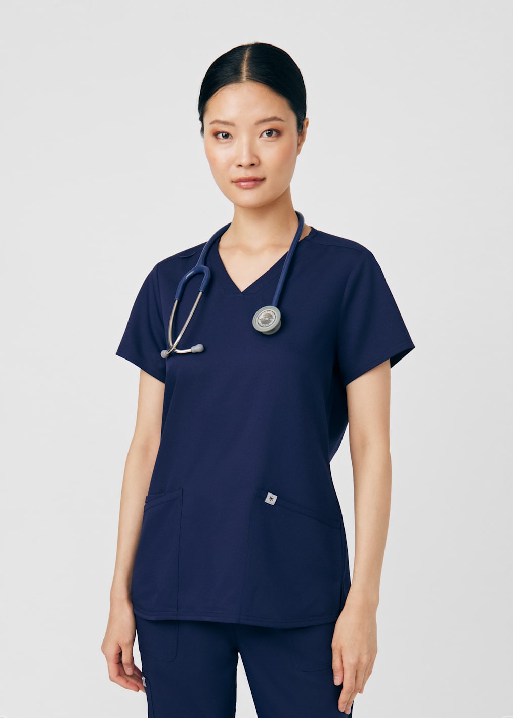 Cozy 3-Pocket V-Neck Top