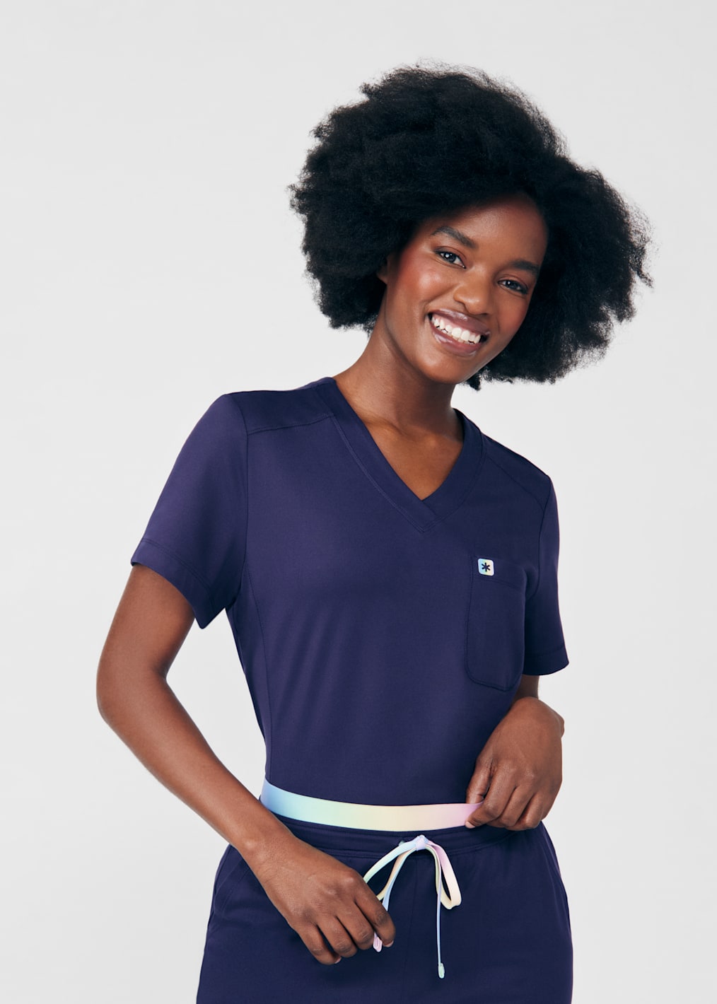 Cozy 3-Pocket V-Neck Top