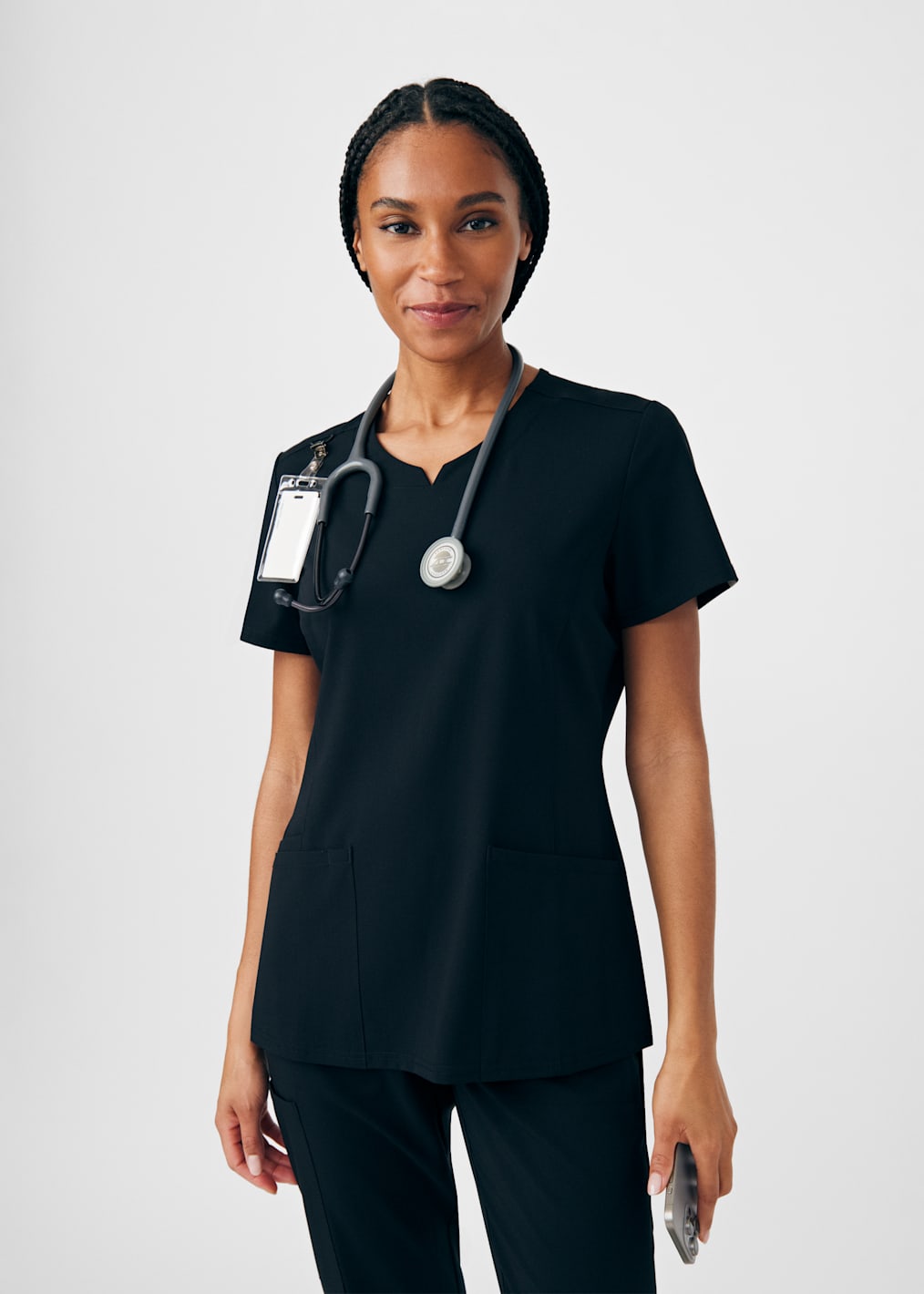 Unity 3-Pocket V-Neck Top