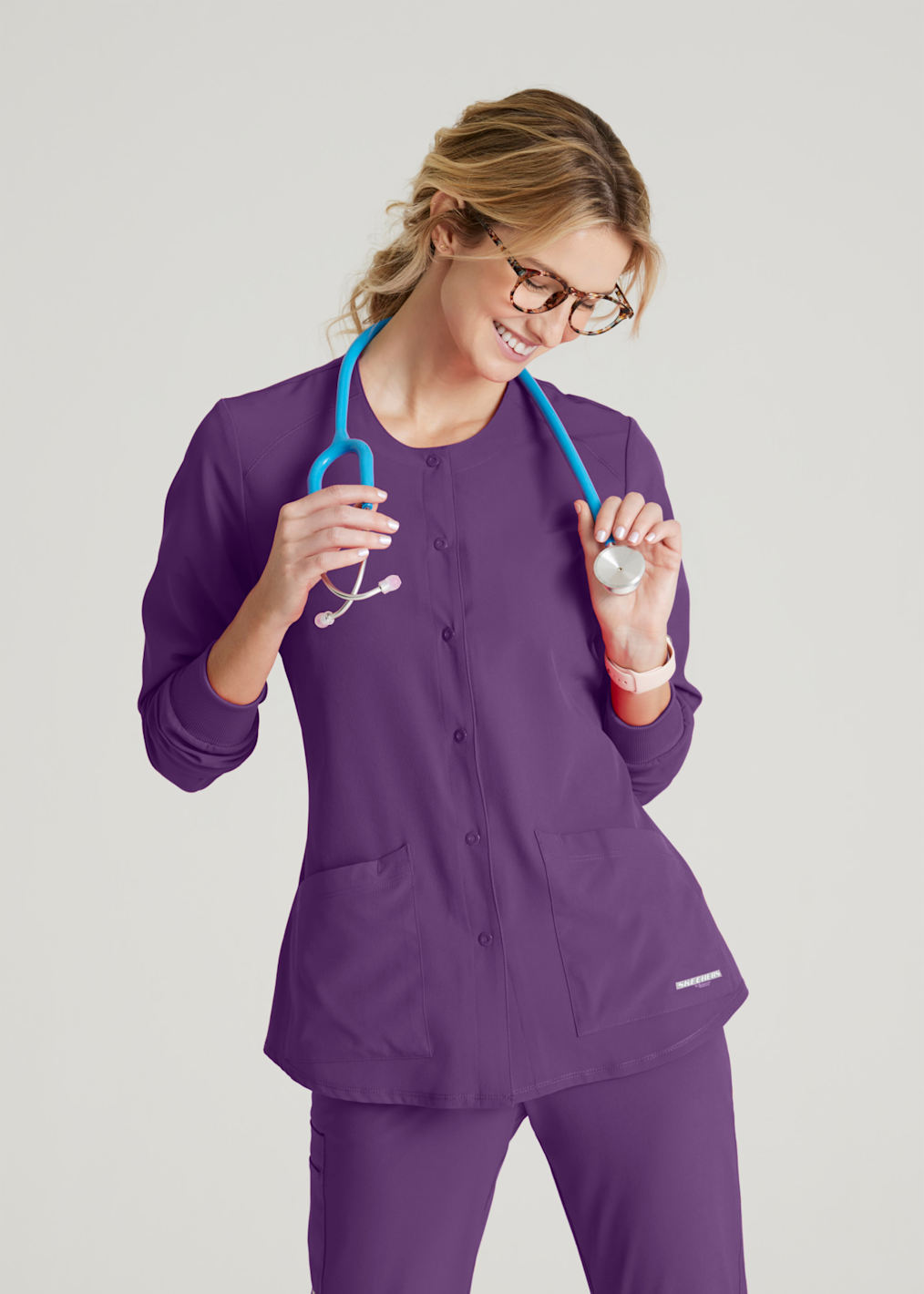 Antimicrobial Round Neck 5 Pocket Jacket