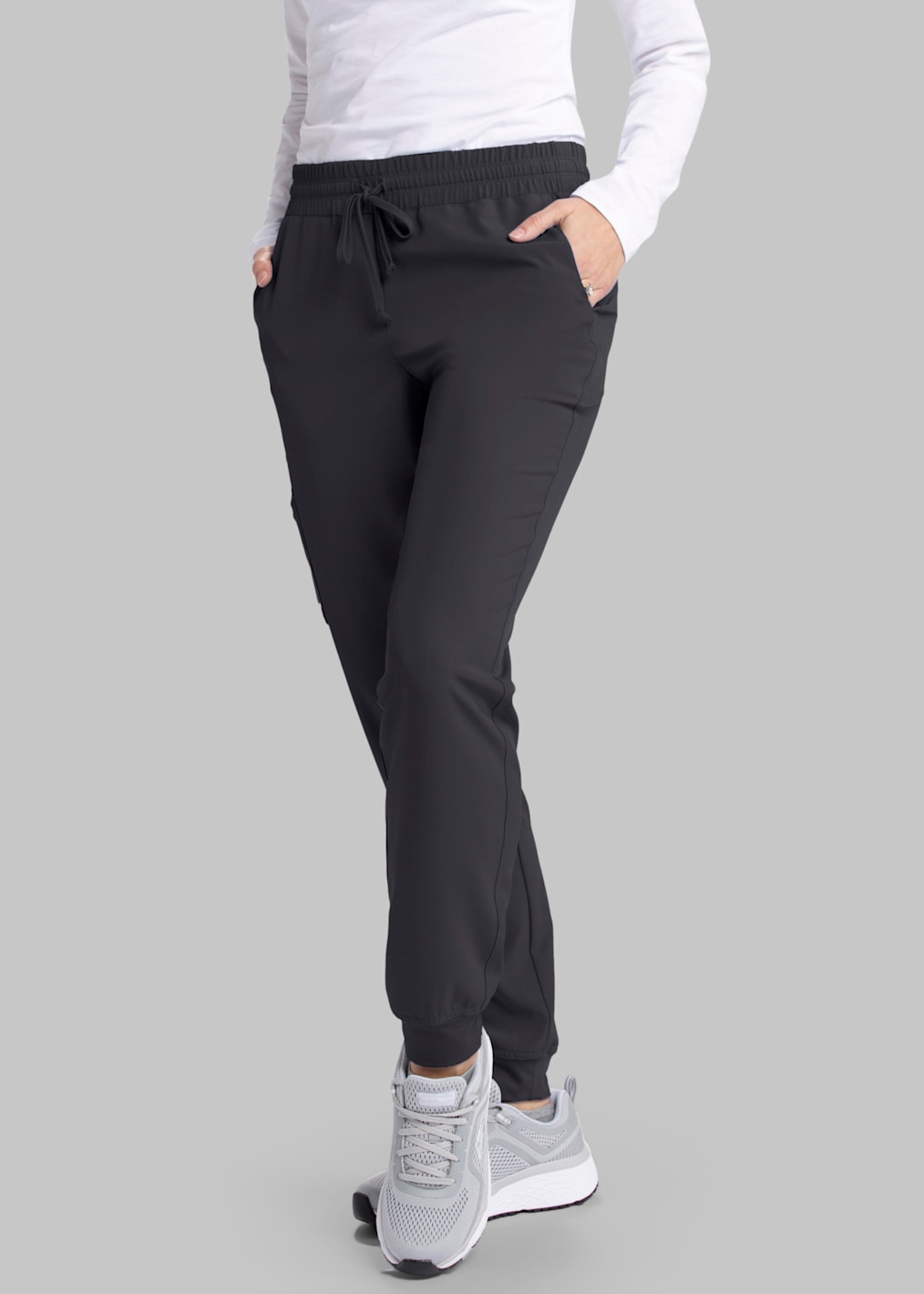 Vitality 3 Pocket Virtual V-Neck Top
