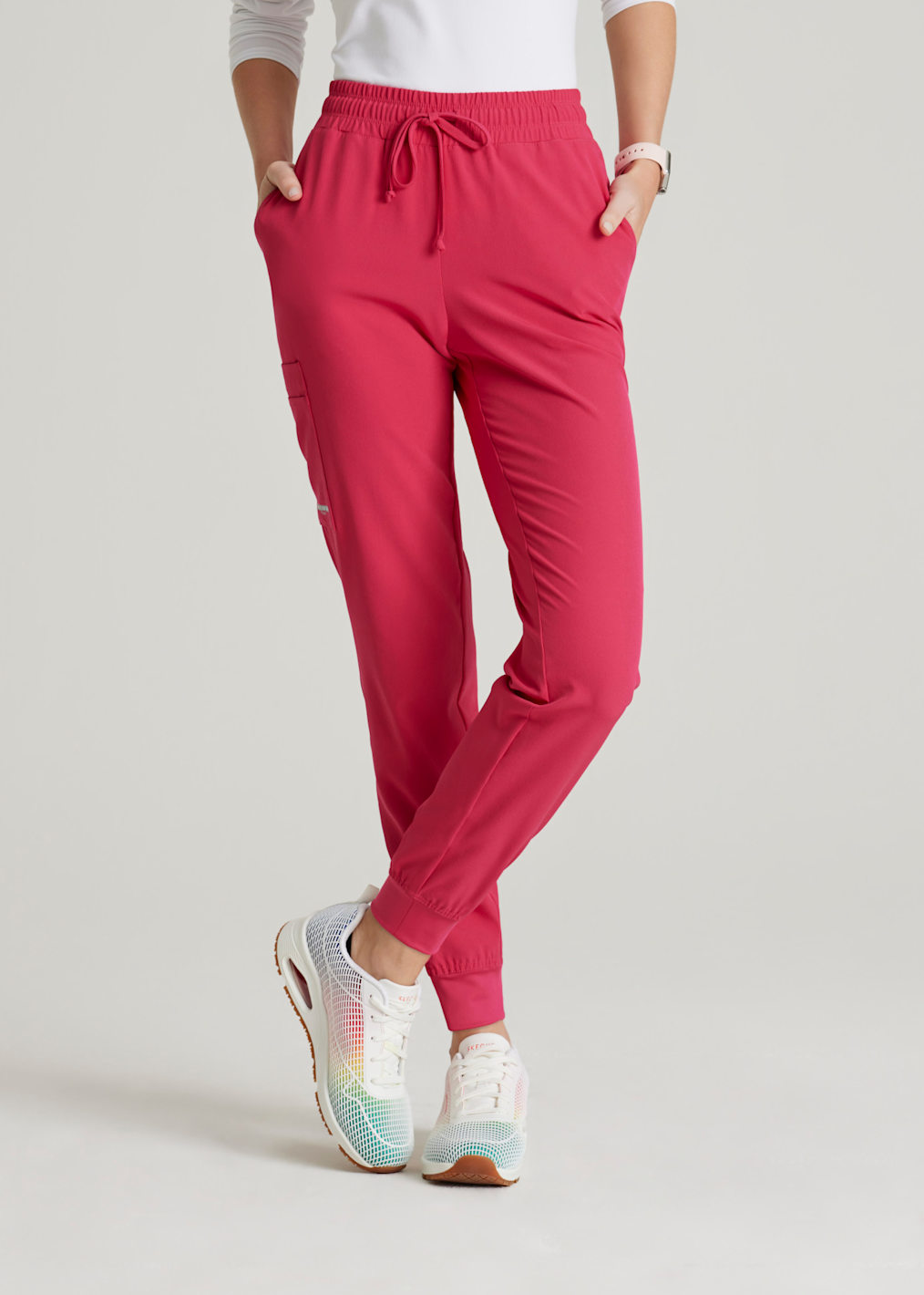 Vitality 3 Pocket Virtual V-Neck Top
