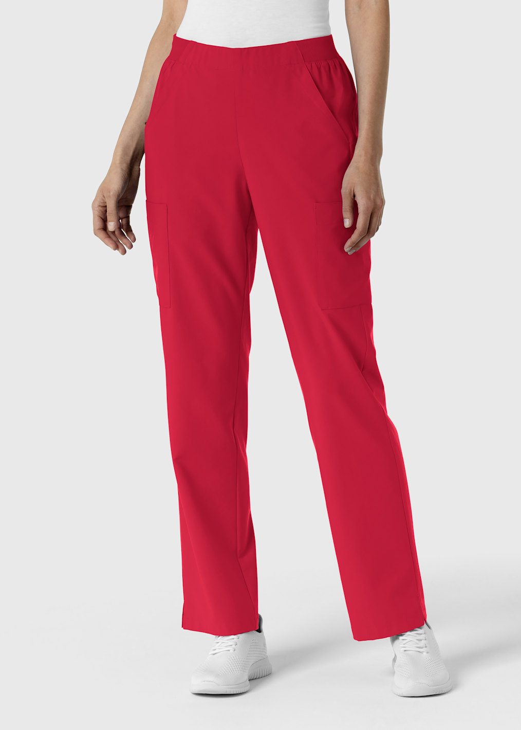 Drawstring Waist Cargo Pants