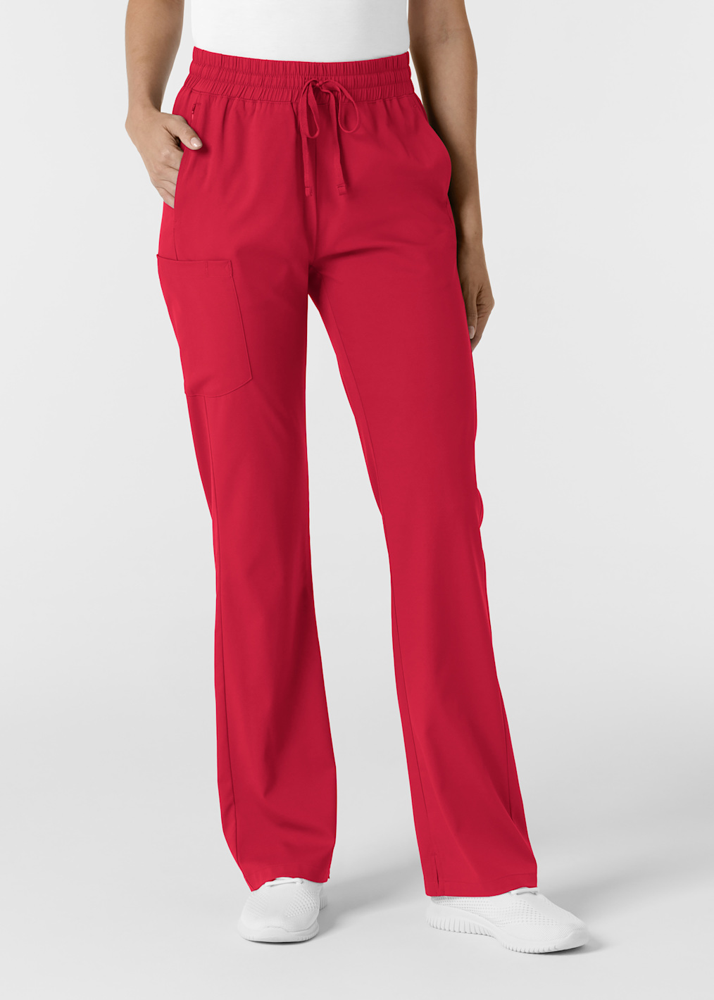 Drawstring Waist Cargo Pants