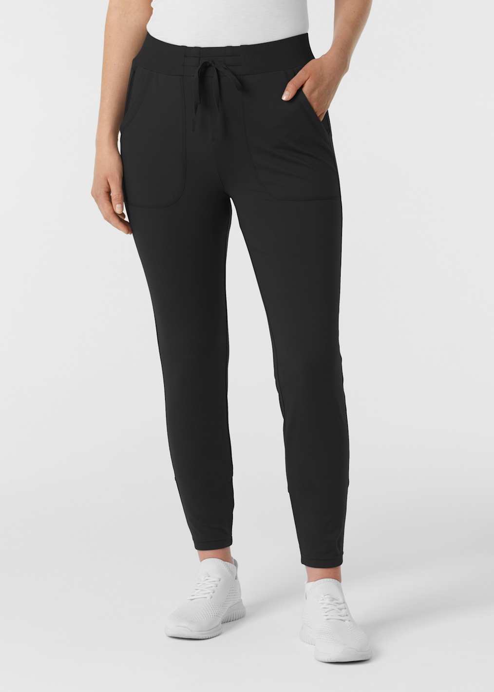 Long Sleeve Quarter Zip Under Top with Watch Window