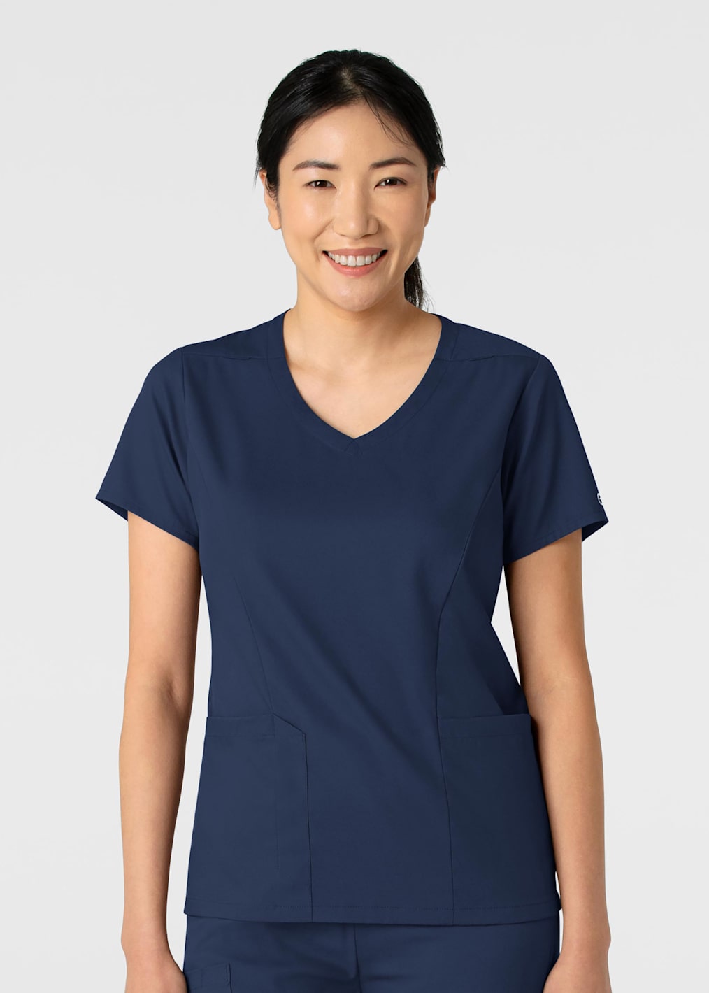 4 Pocket V-Neck Top