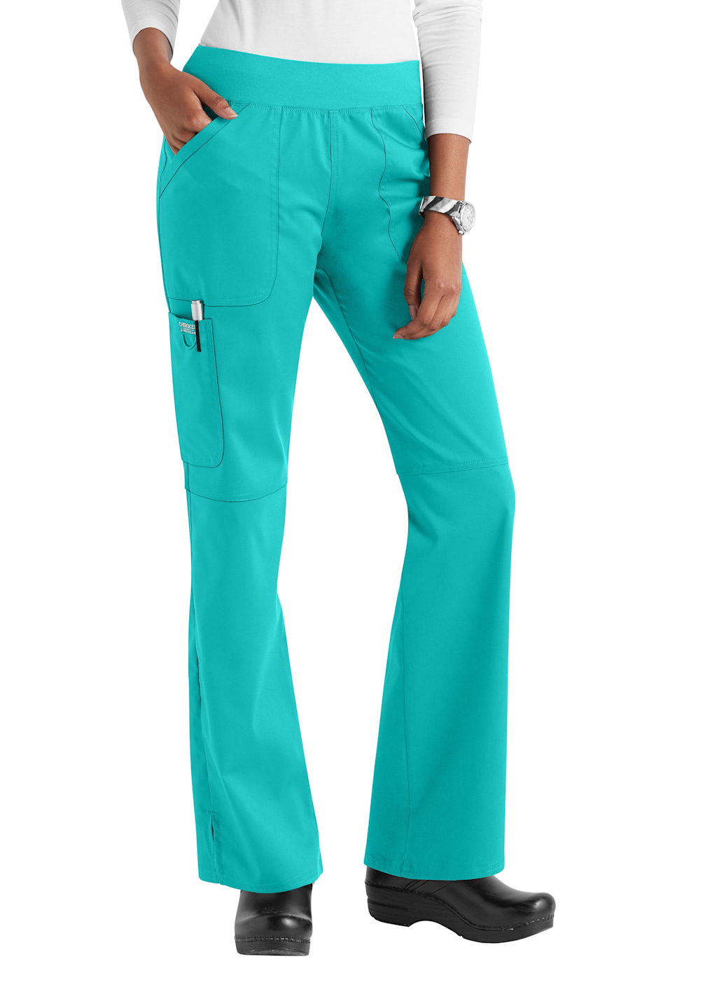 Drawstring Flare Leg Pants