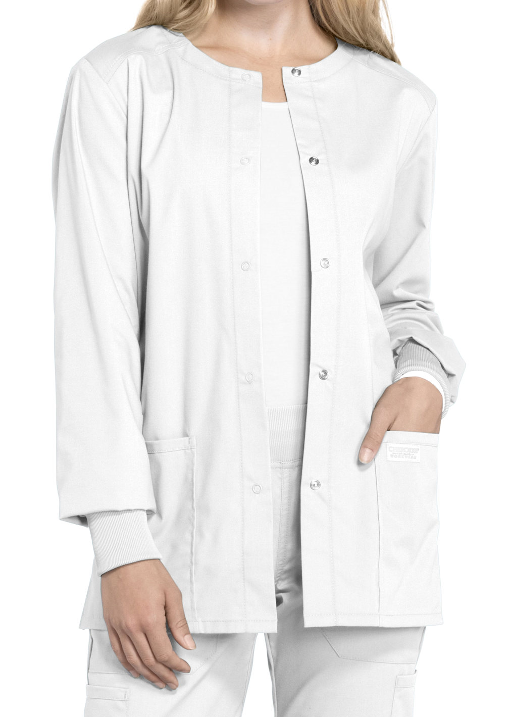 Snap Front Warm Up Jacket