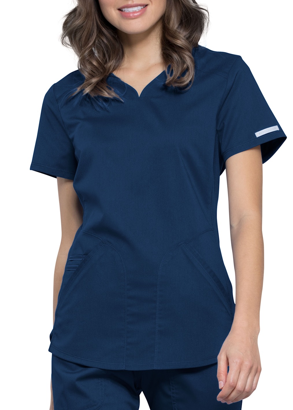 1 Pocket V-Neck Top