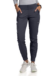 Grey's Anatomy Impact Women's Gip554 Lively Jogger Scrub Pant-Steel-Medium, Gray