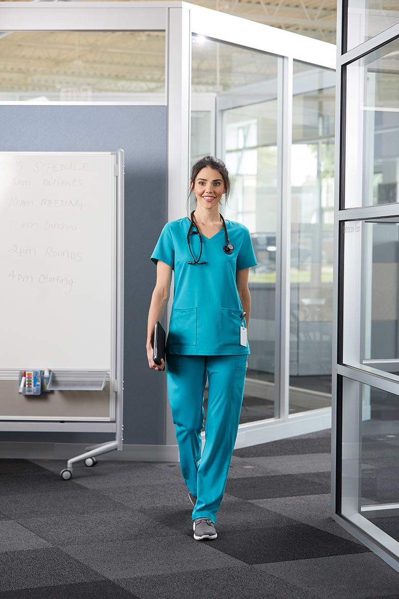 nursing uniforms and shoes