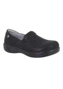 alegria clogs black