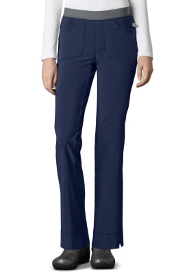 infinity by cherokee elastic waist jogger scrub pants with certainty