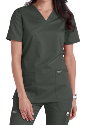 HH Works Monica 4 Pocket V-Neck Scrub Top