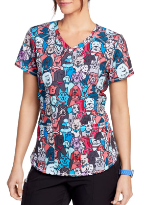 Skechers Best Friends V-Neck Print 